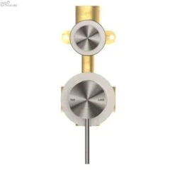MECCA Shower Mixer With Diverter Separate 17 MECCA Shower Mixer With Diverter Separate -HERA Bathware Sales mecca shower mixer with diverter separatebrushed bronzeshower mixernero tapware 249078