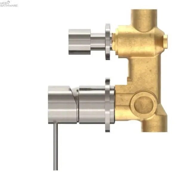 MECCA Shower Mixer with Diverter Separate MECCA Shower Mixer With Diverter Separate -HERA Bathware Sales mecca shower mixer with diverter separatebrushed bronzeshower mixernero tapware 879528
