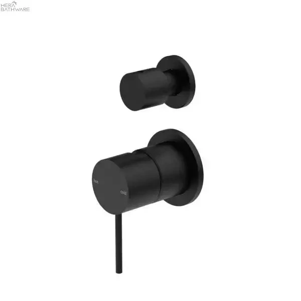 MECCA Shower Mixer with Diverter Separate MECCA Shower Mixer With Diverter Separate -HERA Bathware Sales mecca shower mixer with diverter separatematte blackshower mixernero tapware 816943