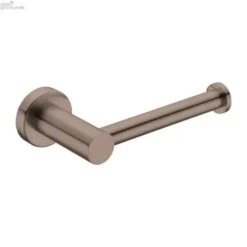 MECCA Toilet Roll Holder -HERA Bathware Sales mecca toilet roll holderbrushed bronzetoilet roll holdernero tapware 836577