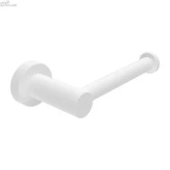 MECCA Toilet Roll Holder -HERA Bathware Sales mecca toilet roll holdermatte whitetoilet roll holdernero tapware 181484