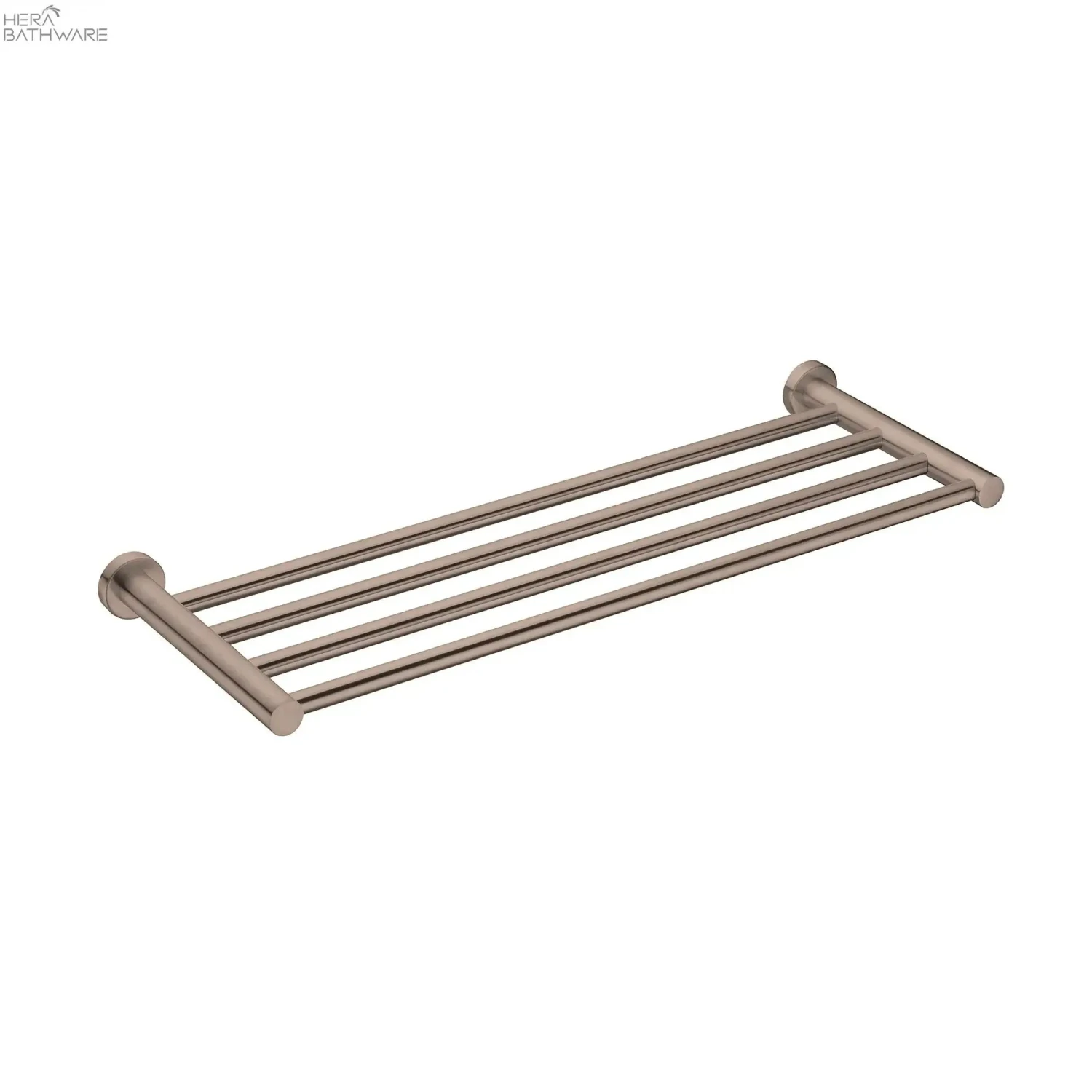 MECCA Towel Rack MECCA Towel Rack -HERA Bathware Sales mecca towel rackbrushed bronzetowel railnero tapware 925290