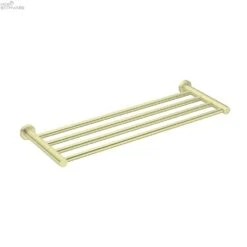 MECCA Towel Rack 5 MECCA Towel Rack -HERA Bathware Sales mecca towel rackbrushed goldtowel railnero tapware 298281