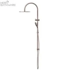 Mecca Twin Shower With Air Shower II 10 Mecca Twin Shower With Air Shower II -HERA Bathware Sales mecca twin shower with air shower iibrushed bronzeshower setnero tapware 319655