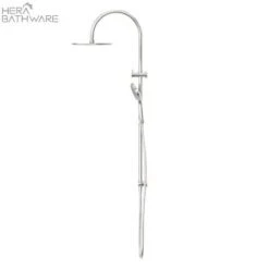 Mecca Twin Shower With Air Shower II 8 Mecca Twin Shower With Air Shower II -HERA Bathware Sales mecca twin shower with air shower iibrushed nickelshower setnero tapware 547024