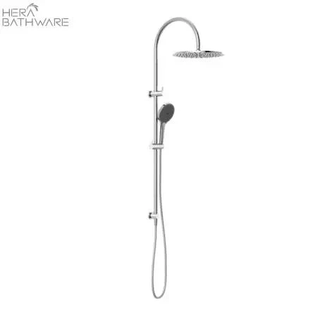 Mecca Twin Shower with Air shower II Mecca Twin Shower With Air Shower II -HERA Bathware Sales mecca twin shower with air shower iichromeshower setnero tapware 871010