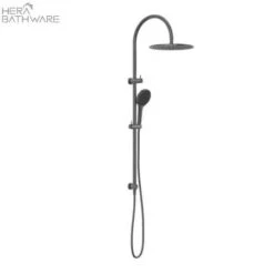 Mecca Twin Shower With Air Shower II 11 Mecca Twin Shower With Air Shower II -HERA Bathware Sales mecca twin shower with air shower iigun metalshower setnero tapware 181747