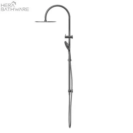 Mecca Twin Shower with Air shower II Mecca Twin Shower With Air Shower II -HERA Bathware Sales mecca twin shower with air shower iigun metalshower setnero tapware 654281