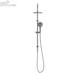 MECCA Twin Shower With Opal Shower 7 MECCA Twin Shower With Opal Shower -HERA Bathware Sales mecca twin shower with opal showergun metalshower setnero tapware 307305