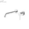MECCA Wall Basin Mixer Spout Seperate 120-260mm 2 MECCA Wall Basin Mixer Spout Seperate 120-260mm -HERA Bathware Sales mecca wall basin mixer spout seperate 120 260mm120mmchromewall basin mixernero tapware 414225