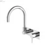 MECCA Wall Basin Mixer Swivel Spout - Handle Down