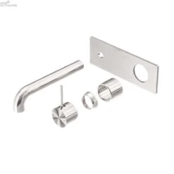 Mecca Wall Basin/Bath Mixer Handle-up Trim Kits Only 4 Mecca Wall Basin/Bath Mixer Handle-up Trim Kits Only -HERA Bathware Sales mecca wall basinbath mixer handle up trim kits only120mmbrushed nickelwall basin mixernero tapware 528037