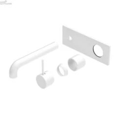 Mecca Wall Basin/Bath Mixer Handle-up Trim Kits Only 8 Mecca Wall Basin/Bath Mixer Handle-up Trim Kits Only -HERA Bathware Sales mecca wall basinbath mixer handle up trim kits only120mmmatte whitewall basin mixernero tapware 202345