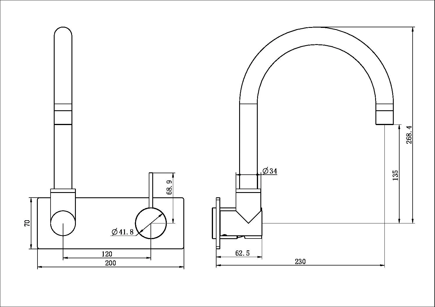 MECCA Wall Basin/Bath Mixer Swivel Spout Handle up / Trim Kit Only MECCA Wall Basin/Bath Mixer Swivel Spout Handle Up / Trim Kit Only -HERA Bathware Sales mecca wall basinbath mixer swivel spout handle up trim kit onlymatte blacktrim kitsnero tapware 497499