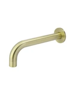 Meir Universal Round Curved Spout 200mm -HERA Bathware Sales meir universal round curved spout 200mmtiger bronzebasin spoutmeir 535279