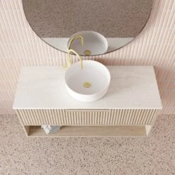 Merewether | 600mm Wall Hung Vanity -HERA Bathware Sales merewether 600mm wall hung vanitycaesarstonedekton above countervanitiesmarquis 503769