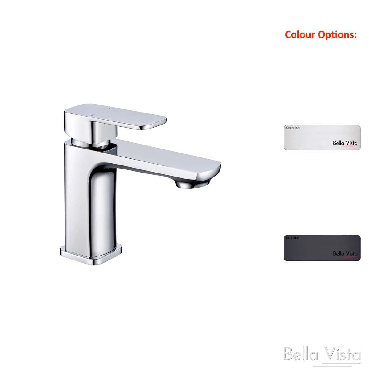 Mia Basin Mixer - Chrome / Matte Black Mia Basin Mixer - Chrome / Matte Black -HERA Bathware Sales mia basin mixer chrome matte blackchromebasin mixerbella vista 278418