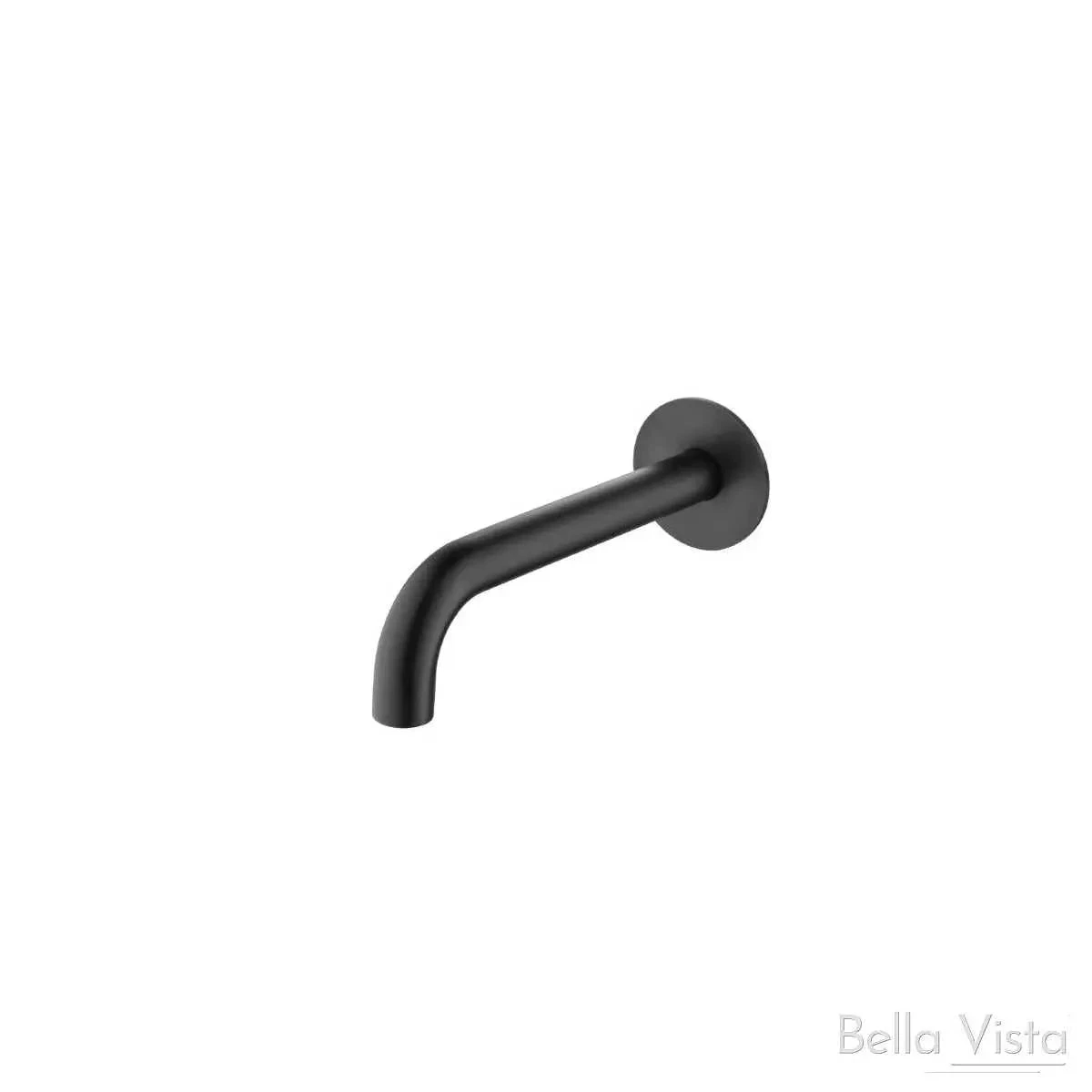 Mica Bath Spout 220mm Mica Bath Spout 220mm -HERA Bathware Sales mica bath spout 220mmmatte blackbath spoutbella vista 172285