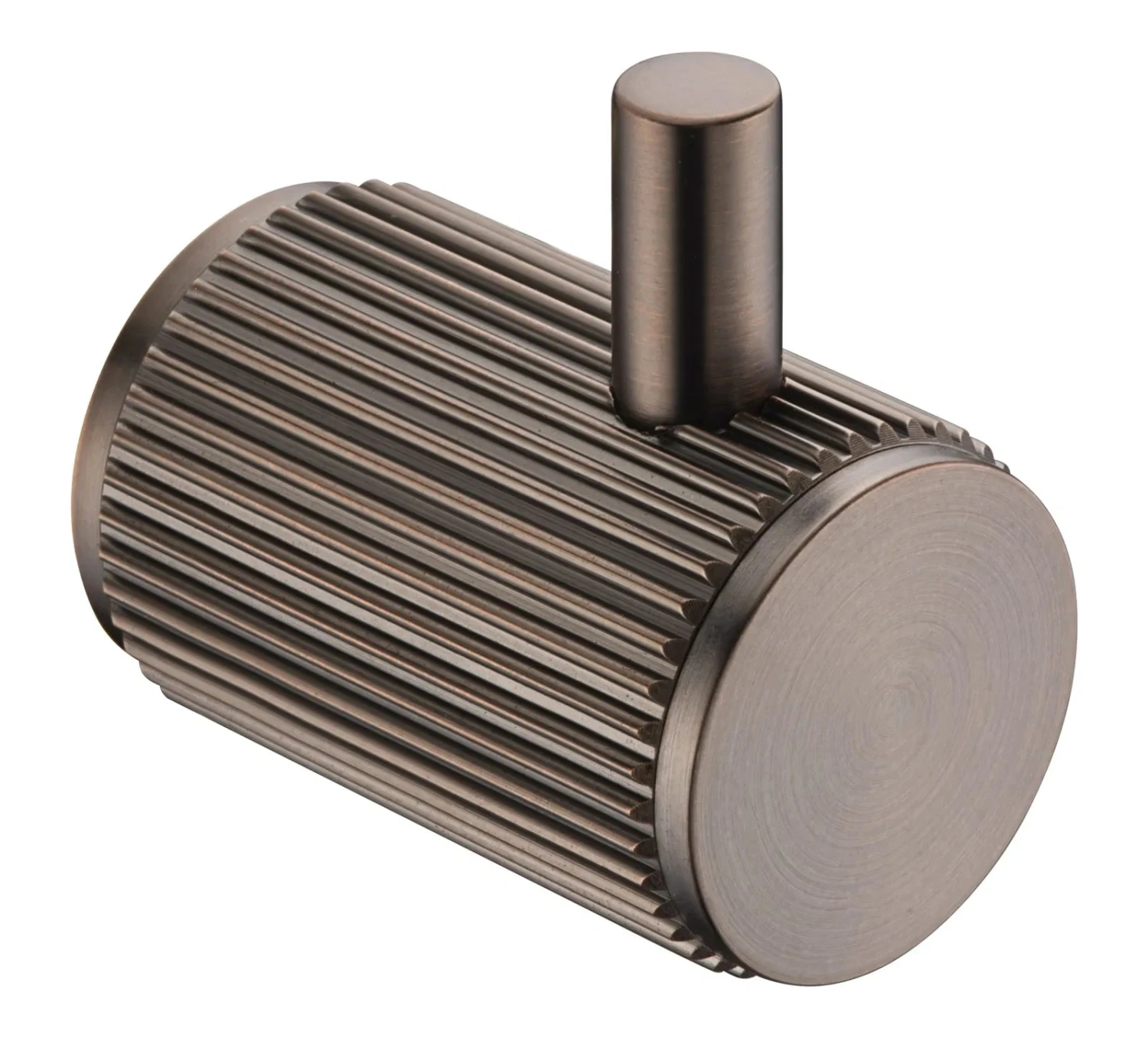 Mica Fluted Robe Hook Mica Fluted Robe Hook -HERA Bathware Sales mica fluted robe hookdusk bronzebathroom accessoriesbella vista 582307