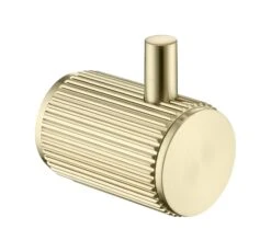 Mica Fluted Robe Hook 4 Mica Fluted Robe Hook -HERA Bathware Sales mica fluted robe hookfrench goldbathroom accessoriesbella vista 889240