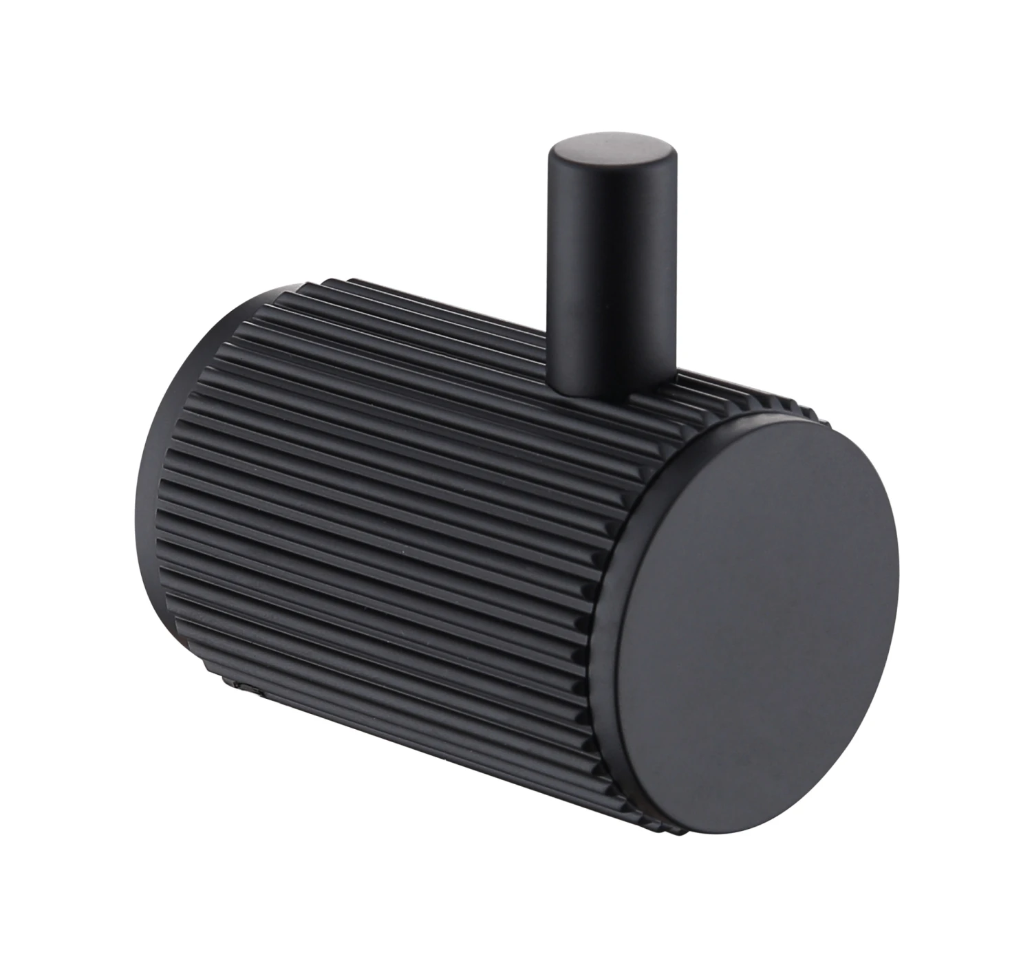 Mica Fluted Robe Hook Mica Fluted Robe Hook -HERA Bathware Sales mica fluted robe hookmatte blackbathroom accessoriesbella vista 983769