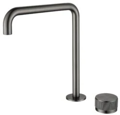 Mica Fluted Square/Goose Hob Sink/Basin Mixer Set -HERA Bathware Sales mica fluted squaregoose hob sinkbasin mixer setgun metalgoose neckbella vista 632277