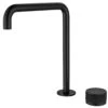 Mica Fluted Square/Goose Hob Sink/Basin Mixer Set 2 Mica Fluted Square/Goose Hob Sink/Basin Mixer Set -HERA Bathware Sales mica fluted squaregoose hob sinkbasin mixer setmatte blackgoose neckbella vista 327145