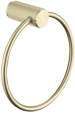 Mica Fluted Towel Ring 5 Mica Fluted Towel Ring -HERA Bathware Sales mica fluted towel ringfrench goldbathroom accessoriesbella vista 326401