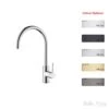 Mica Gooseneck Sink Mixer 1 Mica Gooseneck Sink Mixer -HERA Bathware Sales mica gooseneck sink mixerchromekitchen mixerbella vista 304718