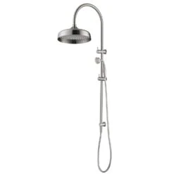 Mica Heritage Dual Shower Rail -HERA Bathware Sales mica heritage dual shower railbrushed nickelbella vista 769862