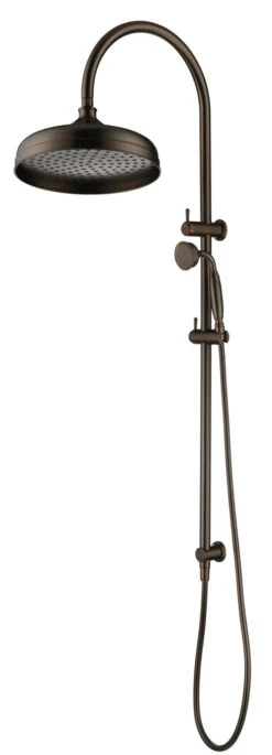 Mica Heritage Dual Shower Rail -HERA Bathware Sales mica heritage dual shower raildusk bronzebella vista 545716