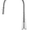 Mica Pull-Out Cone Sink Mixer -HERA Bathware Sales mica pull out cone sink mixerchromekitchen mixerbella vista 668002