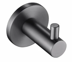 Mica Robe Hook 8 Mica Robe Hook -HERA Bathware Sales mica robe hookgun metalrobe hookbella vista 585000