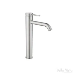 Mica Tall Basin Mixer - Chrome, Black, Brushed Nickel, Gunmetal, French Gold -HERA Bathware Sales mica tall basin mixer chrome black brushed nickel gunmetal french goldbrushed nickeltall basin mixerbella vista 911822