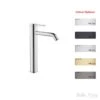 Mica Tall Basin Mixer - Chrome, Black, Brushed Nickel, Gunmetal, French Gold -HERA Bathware Sales mica tall basin mixer chrome black brushed nickel gunmetal french goldchrometall basin mixerbella vista 587291