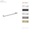 Milos - Single Towel Rail 800mm 1 Milos - Single Towel Rail 800mm -HERA Bathware Sales milos single towel rail 800mmchrometowel railbella vista 428745