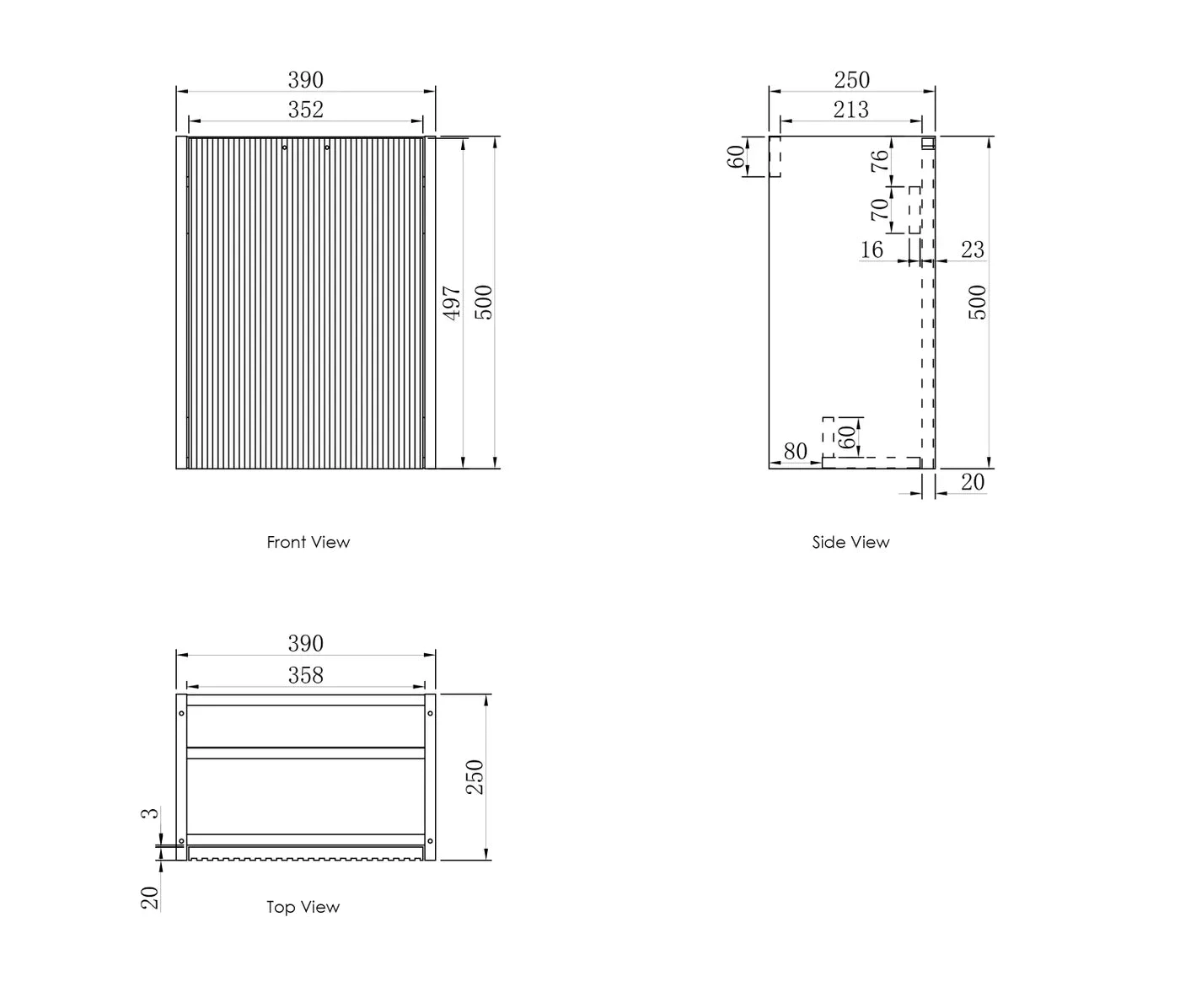 Mini Ensuite Vanity 400mm Sable Walnut Fluted Vanity Mini Ensuite Vanity 400mm Sable Walnut Fluted Vanity -HERA Bathware Sales mini ensuite vanity 400mm woodland oak fluted vanityotti 857315