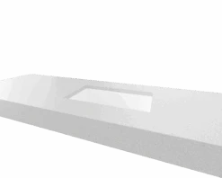 Mini Rectangle Undermount Basin 430mm White Gloss -HERA Bathware Sales mini rectangle undermount basin 430mm white glossgloss whitetimberline 321775