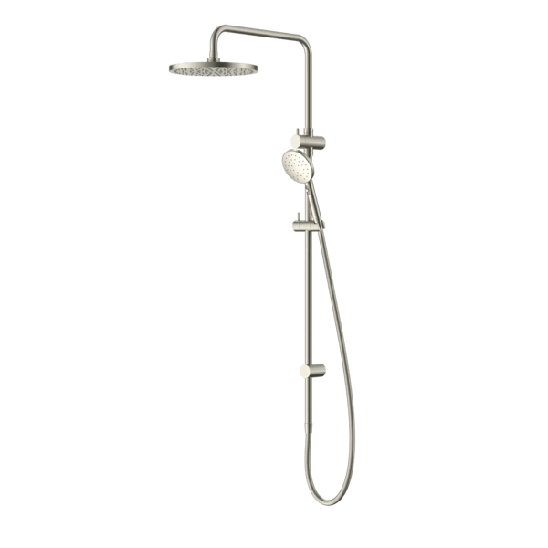 Minimalist MK2 Twin Shower System | Methven Minimalist MK2 Twin Shower System | Methven -HERA Bathware Sales minimalist mk2 twin shower system methvenbrushed nickelshower systemmethven 570935