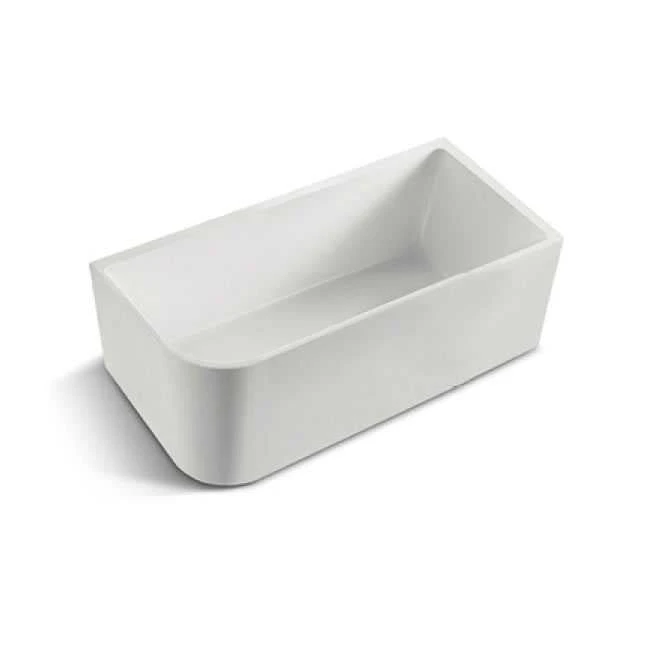 Modica Corner Bathtub - Gloss / Matte White Modica Corner Bathtub - Gloss / Matte White -HERA Bathware Sales modica corner bathtub gloss matte whitegloss white1400mm leftbathtubbnk 898679
