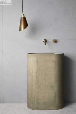 Molli Freestanding Basin (formerly Tropez) 20 Molli Freestanding Basin (formerly Tropez) -HERA Bathware Sales molli freestanding basin formerly tropezblush pinknood co 226305