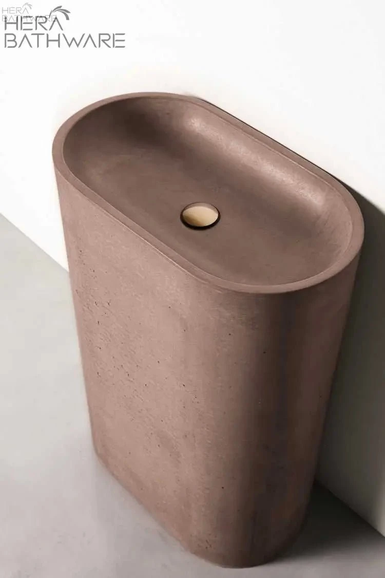 Molli Freestanding Basin (formerly Tropez) Molli Freestanding Basin (formerly Tropez) -HERA Bathware Sales molli freestanding basin formerly tropezblush pinknood co 229088