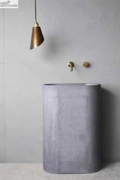 Molli Freestanding Basin (formerly Tropez) 9 Molli Freestanding Basin (formerly Tropez) -HERA Bathware Sales molli freestanding basin formerly tropezblush pinknood co 412804