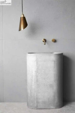 Molli Freestanding Basin (formerly Tropez) 8 Molli Freestanding Basin (formerly Tropez) -HERA Bathware Sales molli freestanding basin formerly tropezblush pinknood co 580639