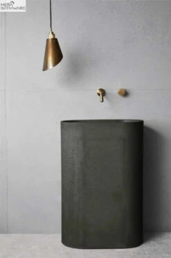 Molli Freestanding Basin (formerly Tropez) 10 Molli Freestanding Basin (formerly Tropez) -HERA Bathware Sales molli freestanding basin formerly tropezblush pinknood co 875539