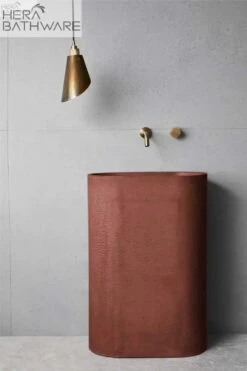 Molli Freestanding Basin (formerly Tropez) 14 Molli Freestanding Basin (formerly Tropez) -HERA Bathware Sales molli freestanding basin formerly tropezblush pinknood co 879655