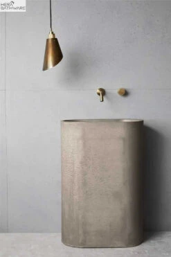 Molli Freestanding Basin (formerly Tropez) 13 Molli Freestanding Basin (formerly Tropez) -HERA Bathware Sales molli freestanding basin formerly tropezblush pinknood co 918391