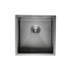 Nano Black Kitchen Sink Single Bowl - 450mm -HERA Bathware Sales nano black kitchen sink single bowl 450mmgun metalkitchen sinklouis marco 612826
