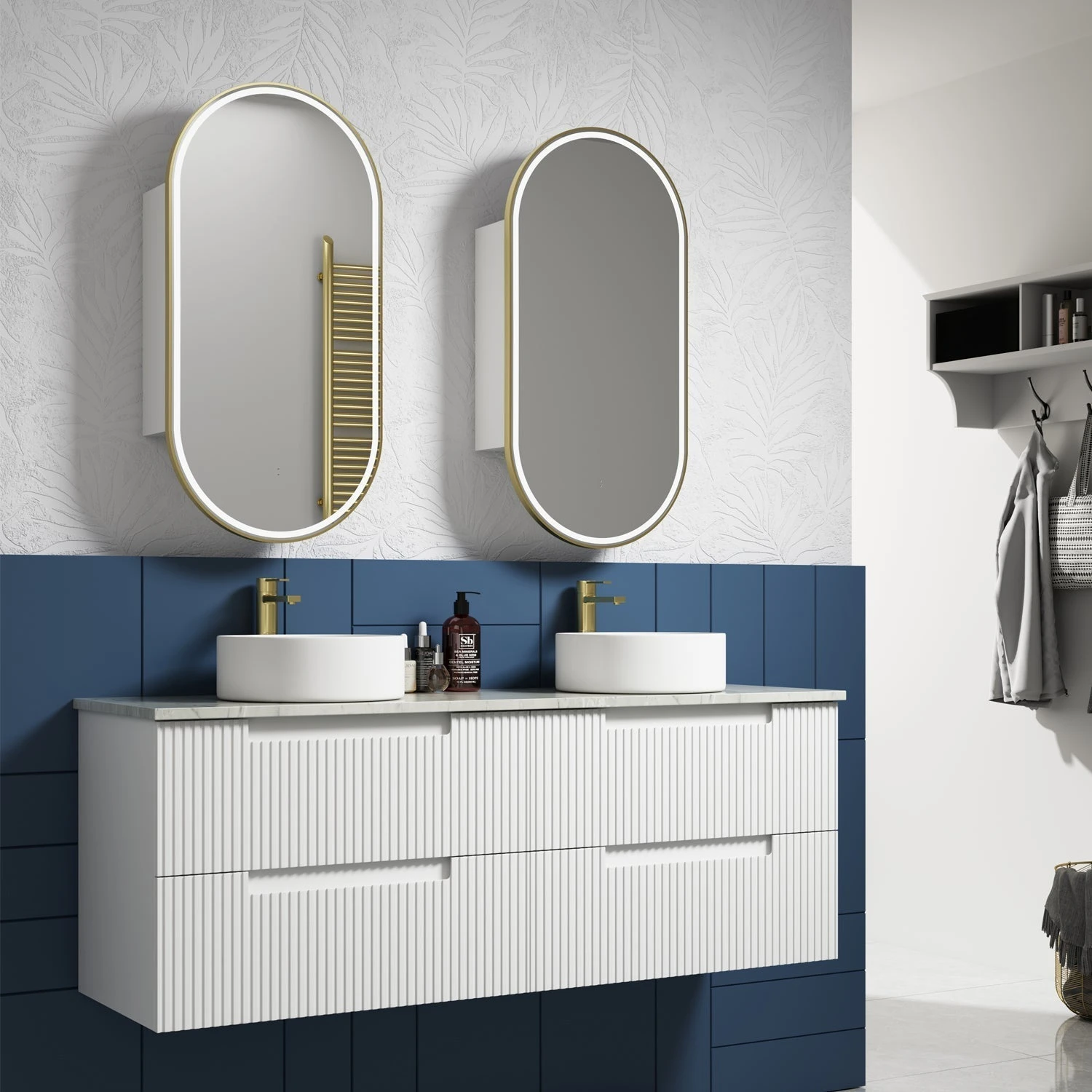Neva Wall Hung Vanity 600-1500mm Neva Wall Hung Vanity 600-1500mm -HERA Bathware Sales neva wall hung vanity 600 1500mmcabinet only1500mm doublevanitiesaulic 877742