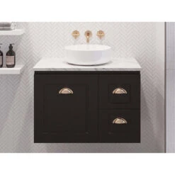 Nevada Classic Vanity Collection 600mm - 1800mm Cabinet Only -HERA Bathware Sales nevada classic vanity collection 600mm 1800mm cabinet onlycenter bowl600mmtimberline 173598